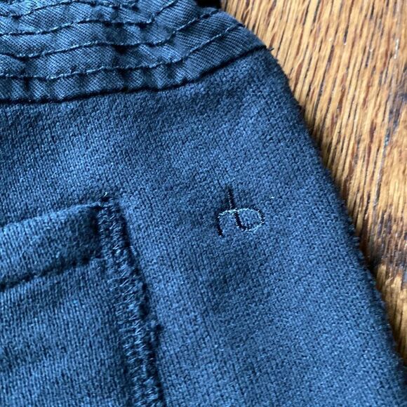 rag & bone/JEAN Extra small. Black. Sweatpants jogger. Elastic waist band. - Picture 6 of 8